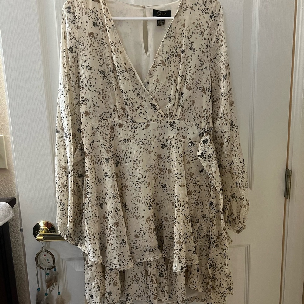 Japna Size L Floral Dress
